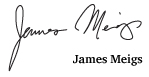 James Meigs signature