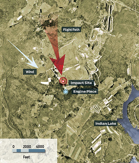 Flight 93 9/11 Map
