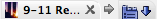 Right end of long tab bar